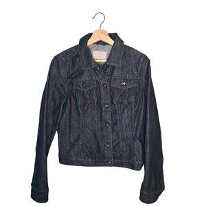 Banana Republic Dark Wash Denim Jacket Size M